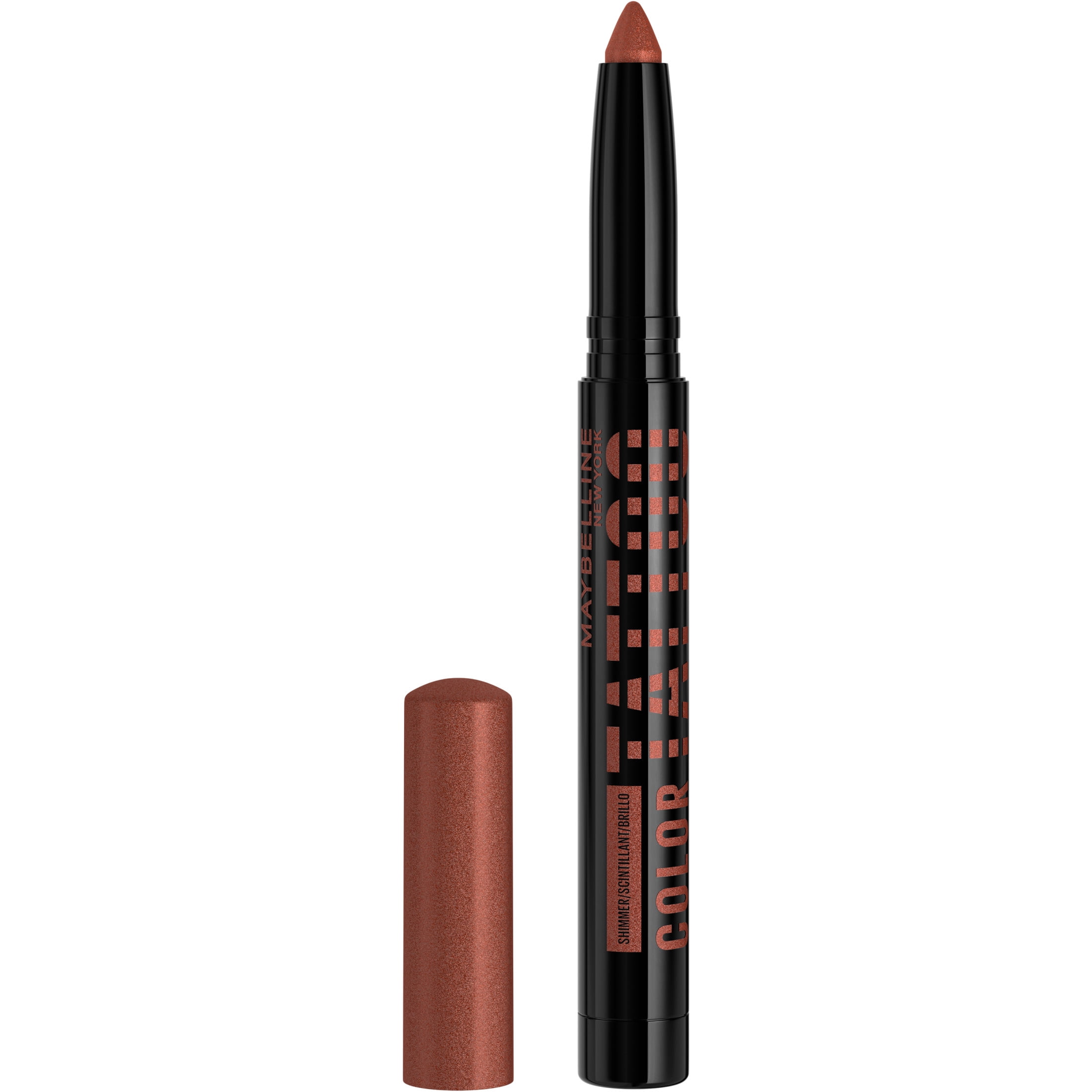 Maybelline Color Tattoo Longwear Multi-Use 24 Hour Eye Shadow Stix, I Am Spicy, for All Skin Types, 0.05 oz