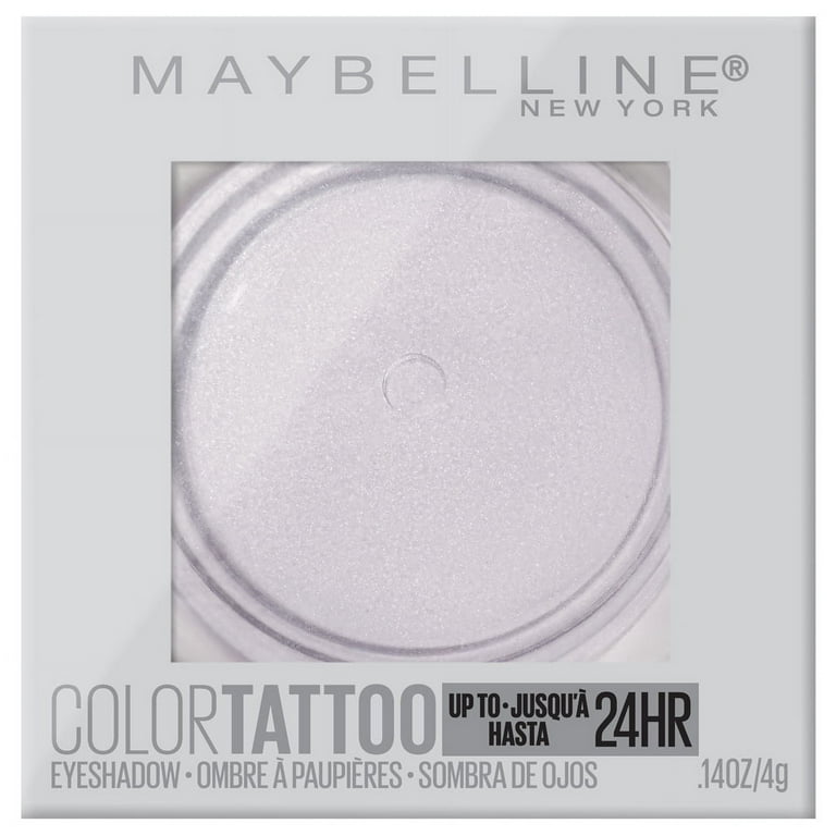 Maybelline Color Tattoo Up To 24HR Longwear Cream Eyeshadow Makeup, Chill  Girl, 0.14 oz