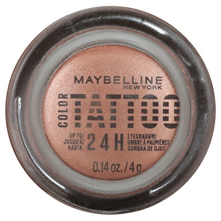Maybelline Color Tattoo Up To 24HR Longwear Cream Eyeshadow Makeup, Socialite, 0.14 oz