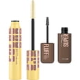 thumbnail interactive-video image 1 of Maybelline Colossal Bubble Mascara, Very Black + Superfluff Volumizing Eyebrow Gel Mousse, Medium Brown, 1 of 6