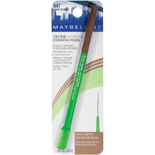 Maybelline Define-A-Brow Eyebrow Pencil, Light Blonde