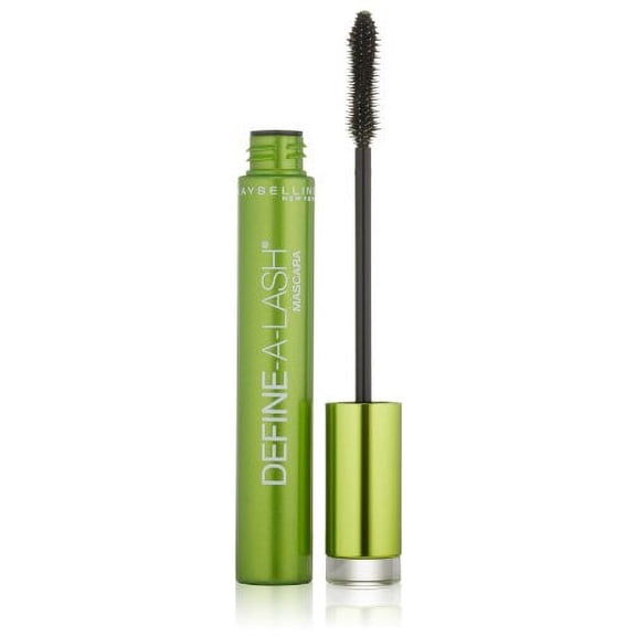 Maybelline Define-A-Lash Lengthening Washable Mascara, Very Black. For Washable Definition and Shape in Longer-looking L