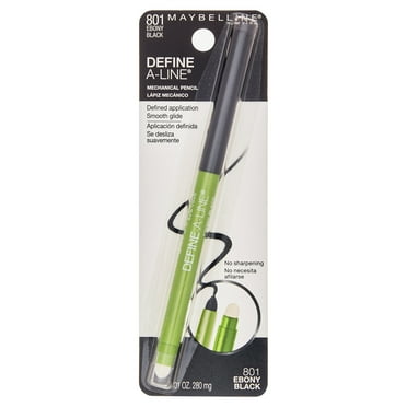 Maybelline Define A Line Mechanical Eyeliner with Built in Sharpener, Ebony Black