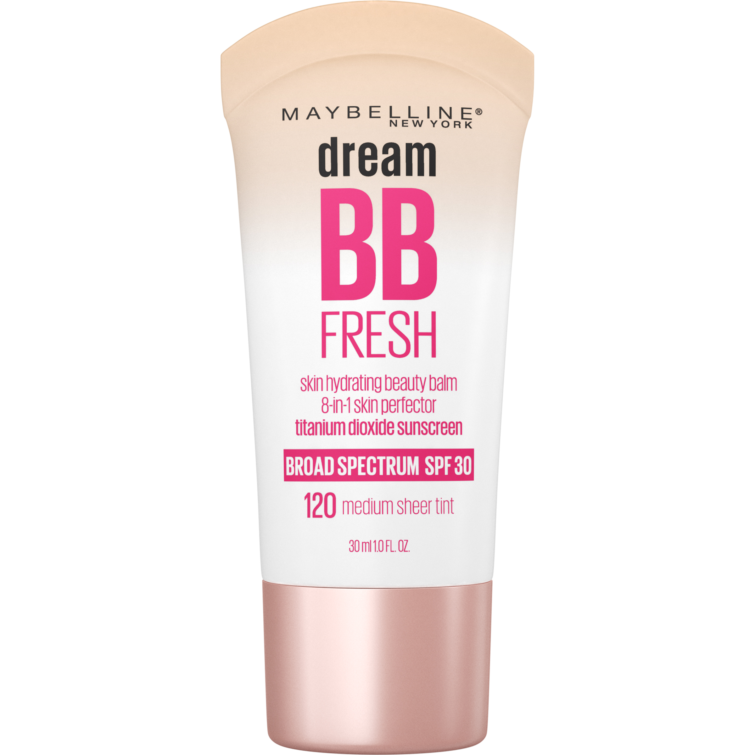Maybelline Dream Fresh 8 in 1 Skin Perfector BB Cream, Light Medium, 1 fl oz - image 1 of 13