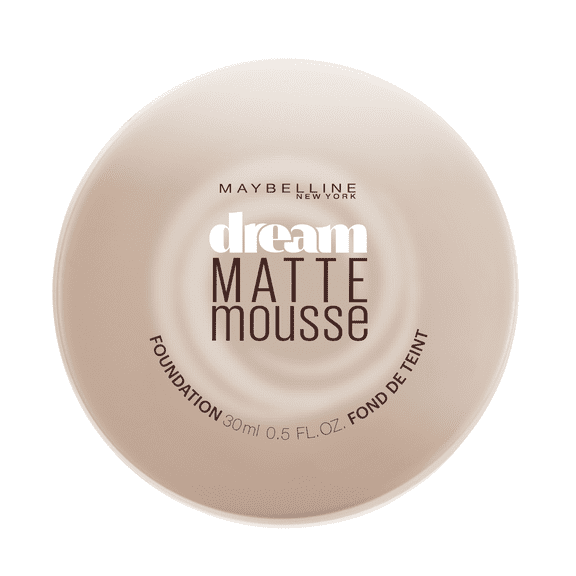 Maybelline Dream Matte Mousse Foundation Makeup, 310 Sun Beige, 0.64 oz