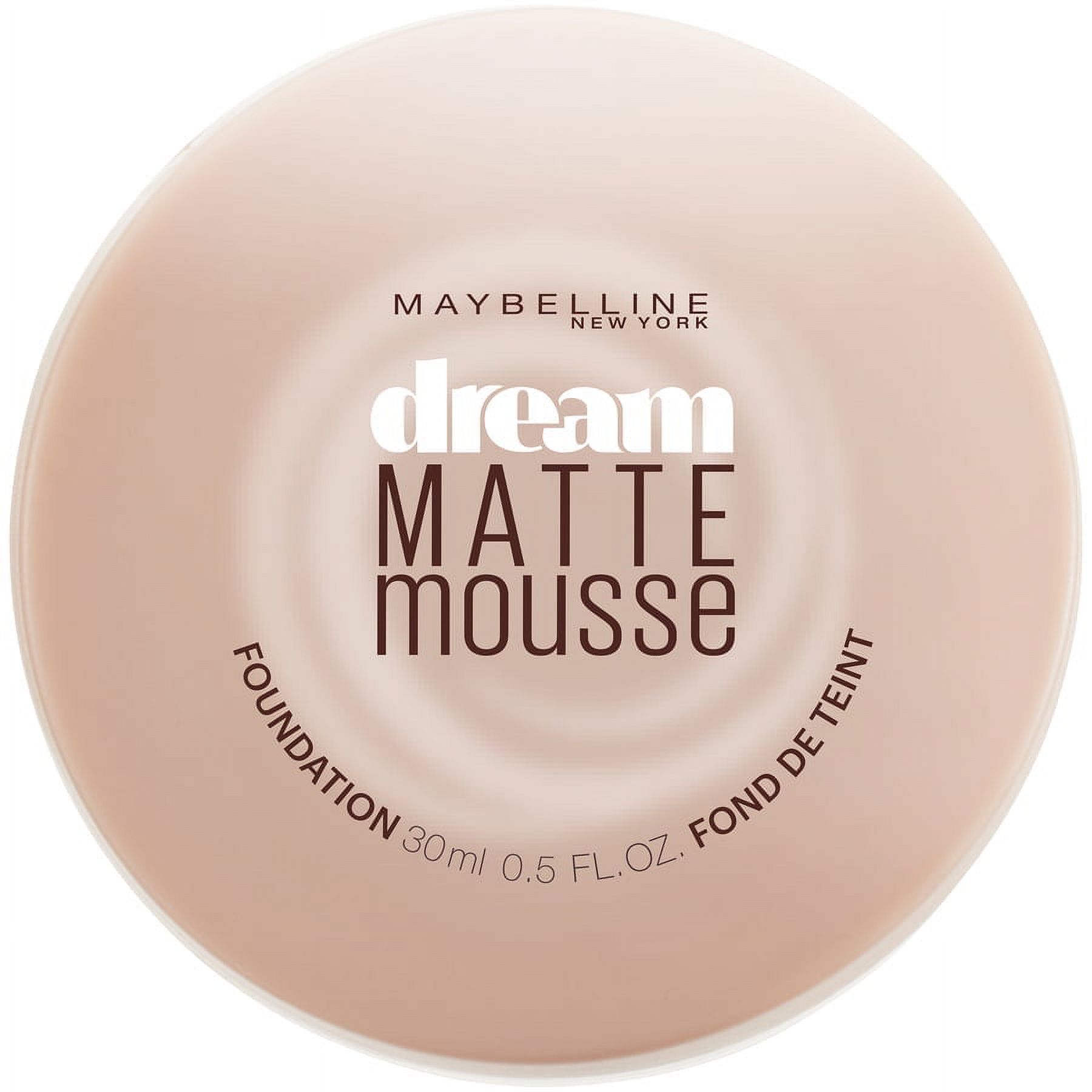 Maybelline Dream Matte Mousse Foundation Makeup, 80 Medium Beige, 0.64 oz - image 1 of 9