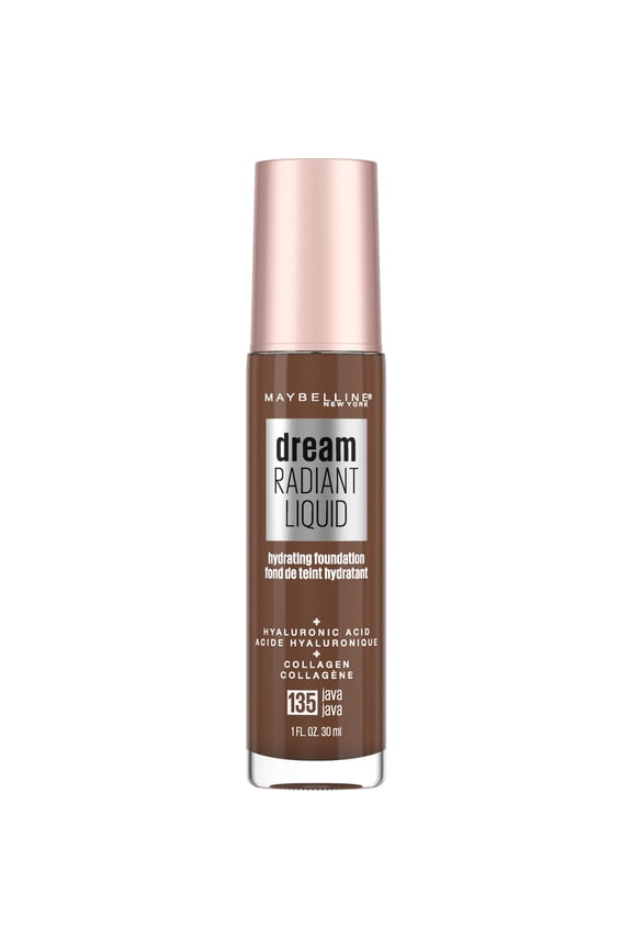 Dream Radiant Liquid Medium Coverage Hydrating Foundation, Java, 1 fl. oz.