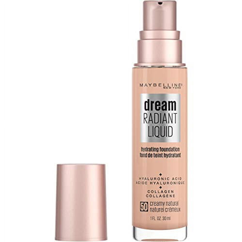 Maybelline Dream Radiant Liquid Medium Coverage Hydrating Makeup, Lightweight Liquid Foundation