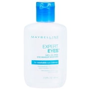 Maybelline Expert Eyes Oil-Free Eye Makeup Remover, For Washable Eye Makeup, 2.3 Fl. Oz. Packaging May Vary