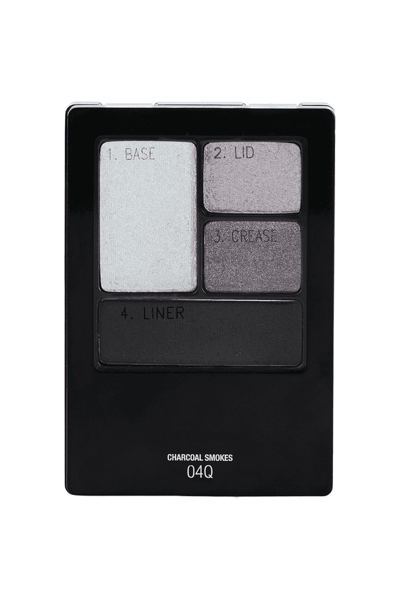Expert Wear Eyeshadow Quads, Charcoal Smokes