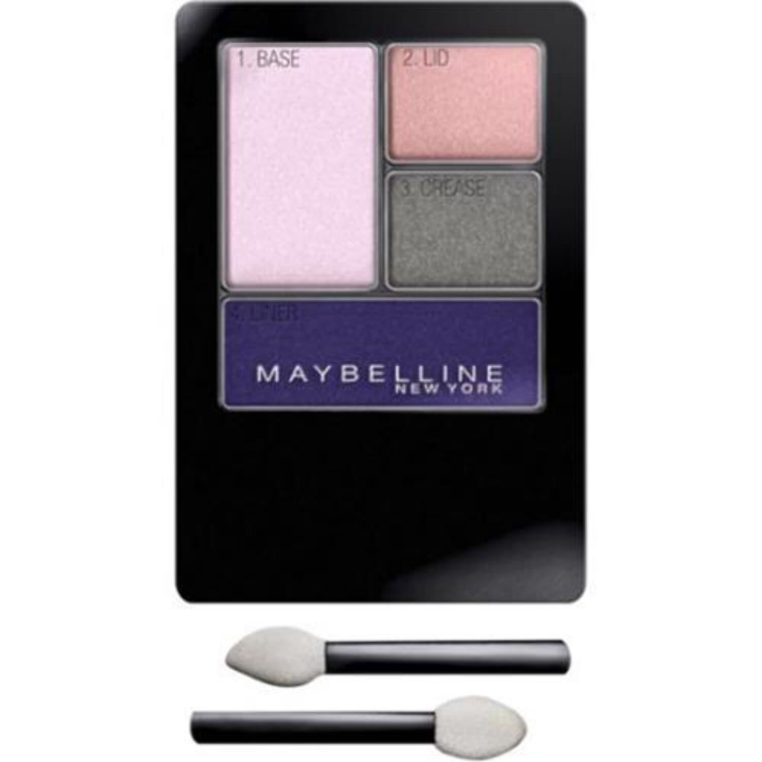 Maybelline Expert Wear Eyeshadow Quads, Luminous Lilacs