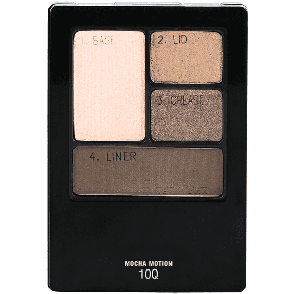 Maybelline Expert Wear Eyeshadow Quads, Mocha Motion