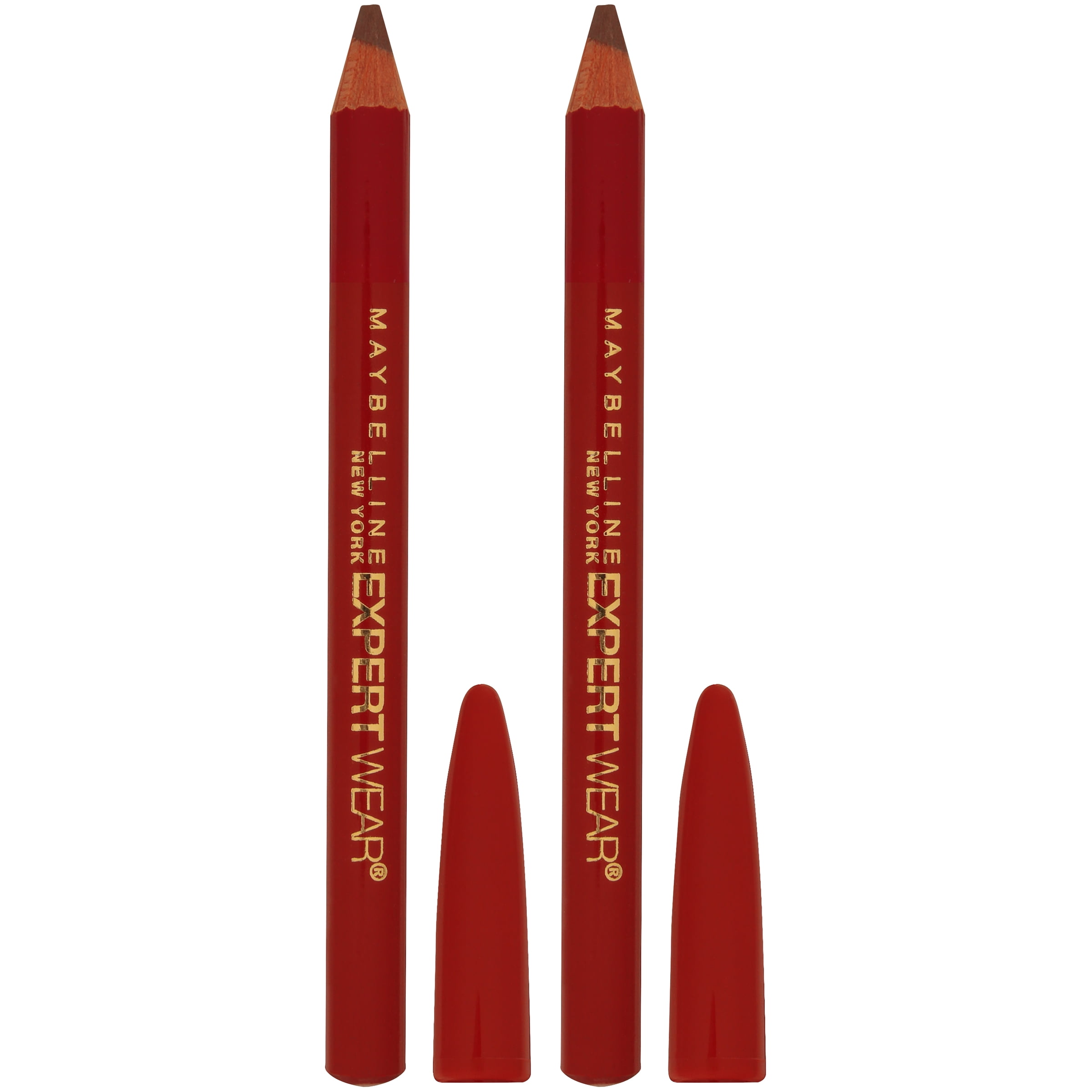  Beauty レフィル×2個 Maybelline Expert Wear Twin Brow & Eye Pencils, Velvet Black