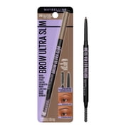 Maybelline Express Brow Ultra Slim Pencil Eyebrow Makeup, Precision Tip, Ash Brown, 0.003 fl oz