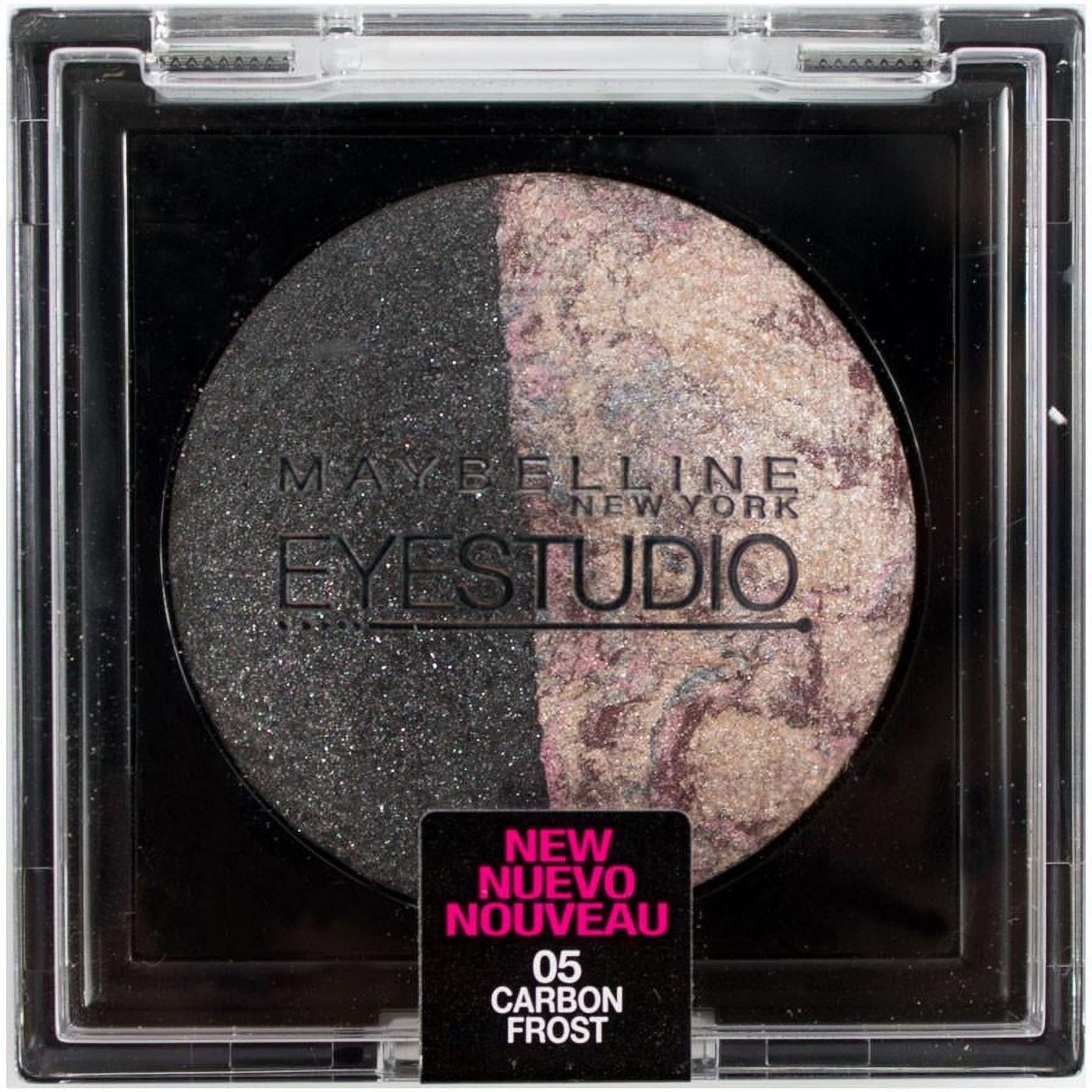Maybelline Eye Studio Baked Eye Shadow Duo, Carbon Frost