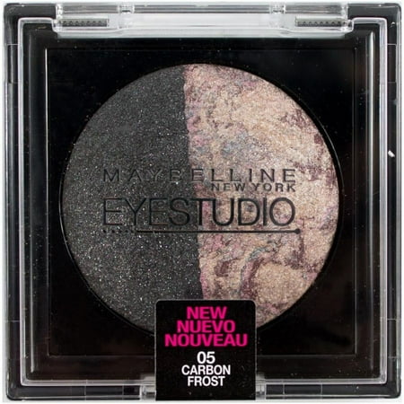 Maybelline Eye Studio Baked Eye Shadow Duo, Carbon Frost
