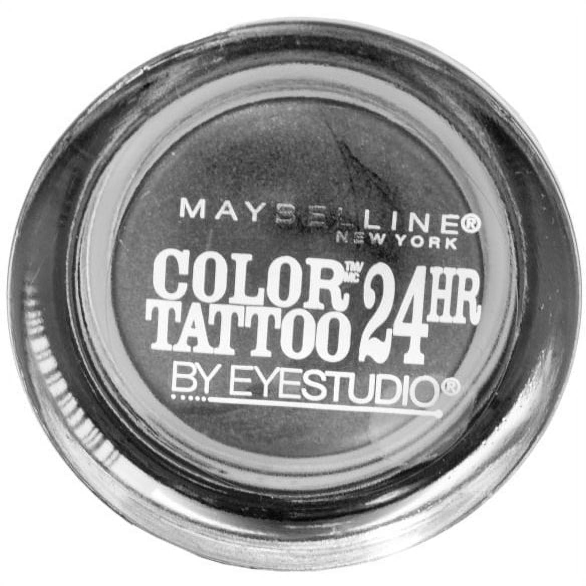 Maybelline 24 Hour Eyeshadow, Bad Bronze, To Oz 0.14 The