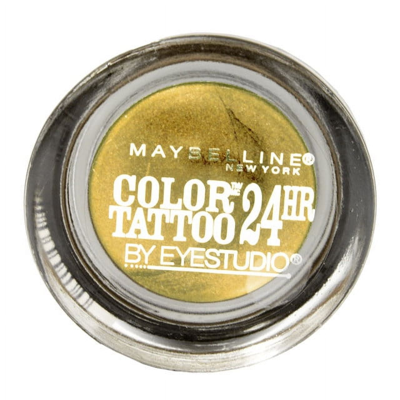 Gold Eye Color Studio Shadow Rush (2-Pack) Eye 24Hr - 65 Tattoo Maybelline