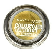 Maybelline Eye Studio Color Tattoo 24Hr Eye Shadow - 65 Gold Rush 2-Pack