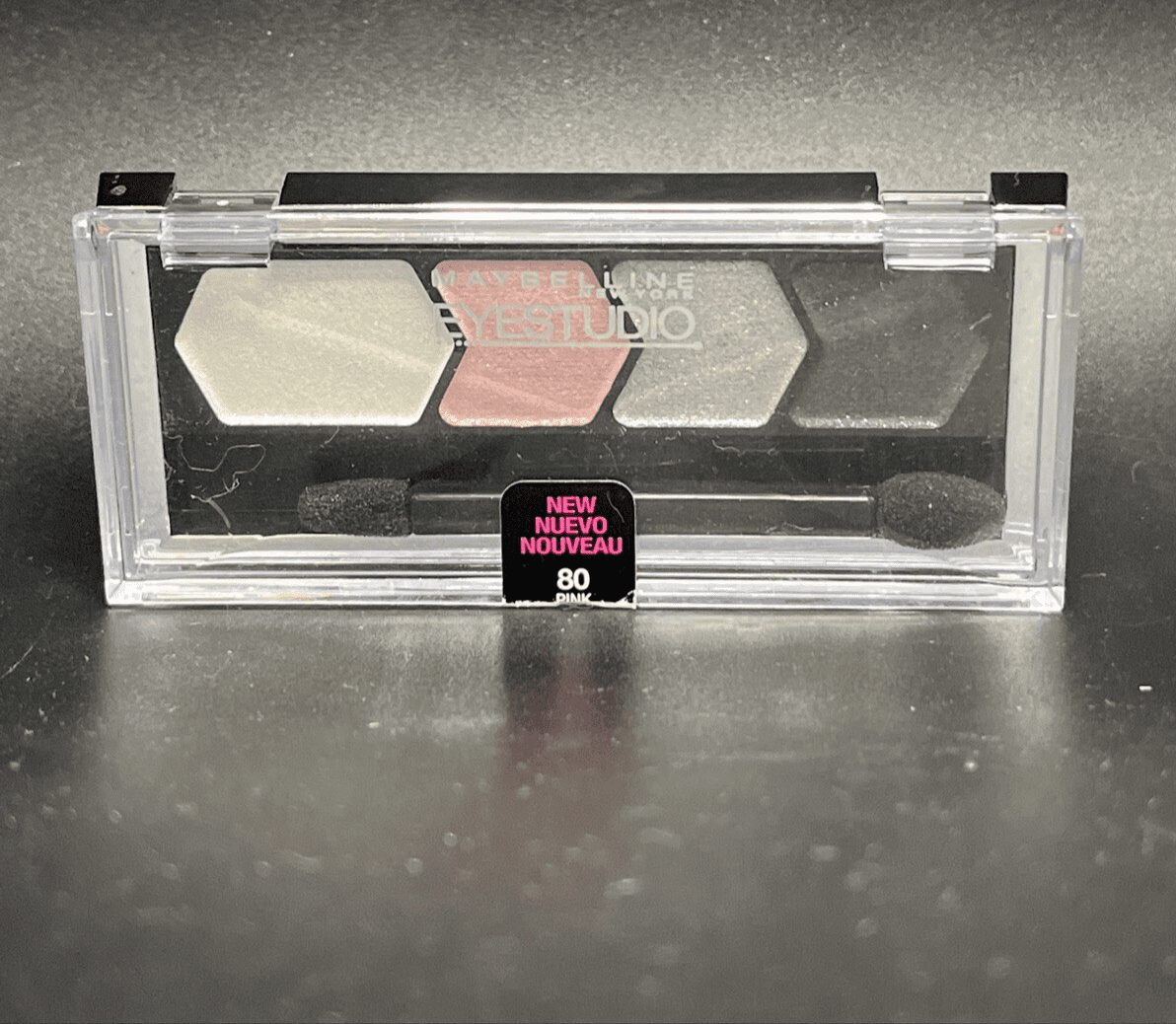 Maybelline EyeStudio Color Plush Silk Eye Shadow Quad Palette, Pink Persuasion