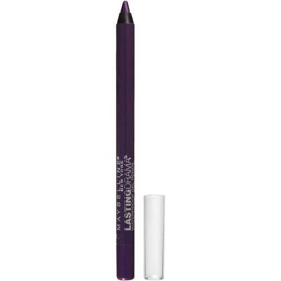 Maybelline EyeStudio Lasting Drama Waterproof Gel Pencil Eyeliner, Polished Amethyst