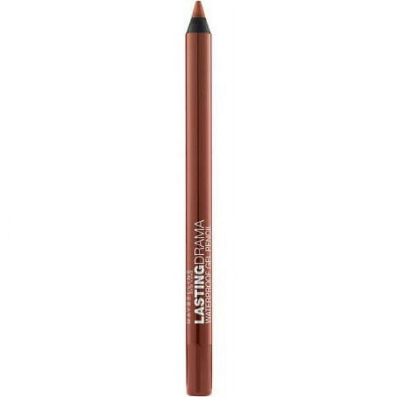 Maybelline EyeStudio Lasting Drama Waterproof Gel Pencil Eyeliner, Striking Copper