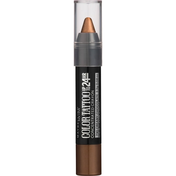 Maybelline Eyestudio ColorTattoo Concentrated Crayon, Creamy Chocolate, 0.08 Oz