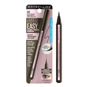 Maybelline Eyestudio Hyper Easy Liquid Eyeliner, Eye Makeup, Pitch Brown, 0.02 fl oz