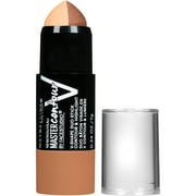 Maybelline Facestudio Master Contour V-Shape Duo Stick, 20 Deep, 0.24 oz