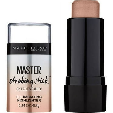 Maybelline Facestudio Master Strobing Stick Highlighter, Medium, Nude Glow, 0.24 oz