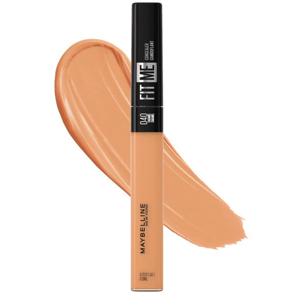 Maybelline Fit Me Liquid Concealer Makeup, Natural Coverage, Oil-Free, Caramel, 0.23 fl oz