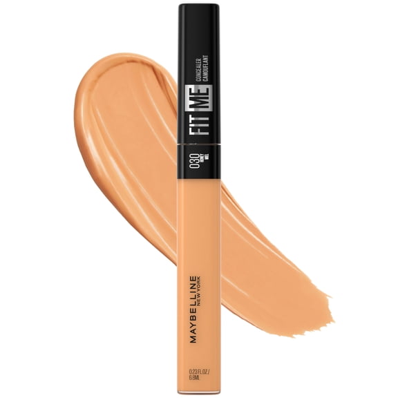 Maybelline Fit Me Liquid Concealer Makeup, Natural Coverage, Oil-Free, Honey, 0.23 fl oz