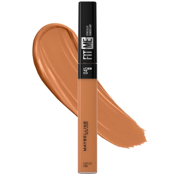 Maybelline Fit Me Liquid Concealer Makeup, Natural Coverage, Oil-Free, Tan, 0.23 fl oz