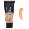 thumbnail image 1 of Maybelline Fit Me Matte+Poreless Foundation No:230 Natural Buff 30ml, 1 of 1