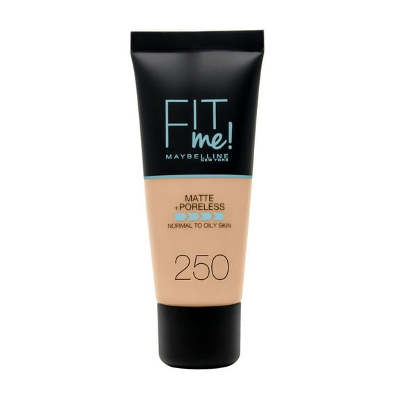 Maybelline Fit Me Matte + Poreless Foundation 30ml - 250 Sun Beige