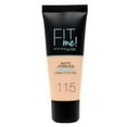 thumbnail image 1 of Maybelline Fit Me Matte+Poreless Foundation No:115 30ml, 1 of 2