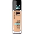 thumbnail image 1 of Maybelline Fit Me Matte + Poreless Liquid Foundation Makeup, 130 Buff Beige, 1 fl oz, 1 of 8