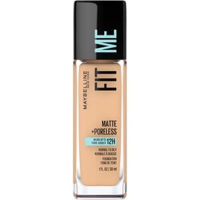 Maybelline Fit Me Matte + Poreless Liquid Foundation Makeup, 220 Natural Beige, 1 fl oz