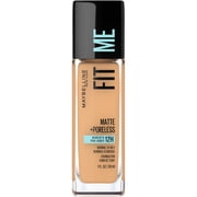 Maybelline Fit Me Matte + Poreless Liquid Foundation Makeup, 310 Sun Beige, 1 fl oz