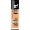 thumbnail image 1 of Maybelline Fit Me Matte + Poreless Liquid Foundation Makeup, 312 Golden, 1 fl oz, 1 of 7