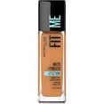 thumbnail image 1 of Maybelline Fit Me Matte + Poreless Liquid Foundation Makeup, 334 Warm Sun, 1 fl oz, 1 of 7