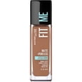 thumbnail interactive-video image 1 of Maybelline Fit Me Matte + Poreless Liquid Foundation Makeup, Latte, 1 fl. oz., 1 of 9
