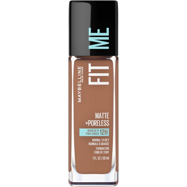 Maybelline, Foundation, Fit Me Matte + Poreless Liquid, Latte, 1
