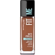 Maybelline Fit Me Matte + Poreless Liquid Foundation Makeup, 365 Nutmeg, 1 fl oz