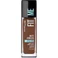 thumbnail image 1 of Maybelline Fit Me Matte + Poreless Liquid Foundation Makeup, 375 Java, 1 fl oz, 1 of 8