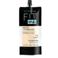 thumbnail image 1 of Maybelline Fit Me Matte + Poreless Liquid Foundation, Normal To Oily, 115 Ivory, 1 of 1