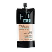 Maybelline Fit Me Matte + Poreless Liquid Foundation, Normal To Oily, 222 True Beige