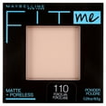 thumbnail interactive-video image 1 of Maybelline Fit Me Matte Poreless Pressed Face Powder Makeup, Porcelain , 0.29 oz, 1 of 6