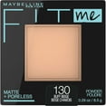 thumbnail interactive-video image 1 of Maybelline Fit Me Matte Poreless Pressed Face Powder Makeup, Buff Beige, 0.29 oz, 1 of 9