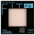 thumbnail image 1 of Maybelline Fit Me Matte Poreless Pressed Face Powder Makeup, Translucent, 0.29 oz, 1 of 12